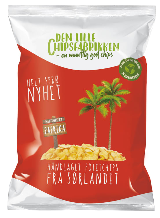 Potetchips m/Paprika 150g Dlc