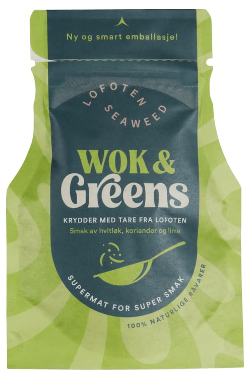 Kryddermiks Wok&Greens 38g Lofoten Seaweed