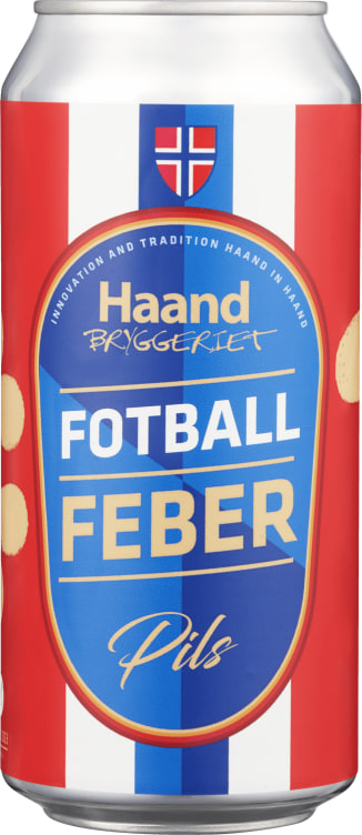 Fotballfeber Gl.Fri 0,44l boks Haandbryggeriet