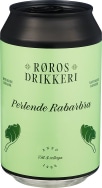 Perlende Rabarbra 0,33l Bx Røros Mineral