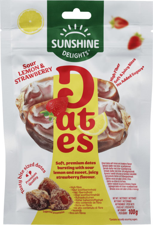 Dadler Sour Lemon&Strawberry 100g