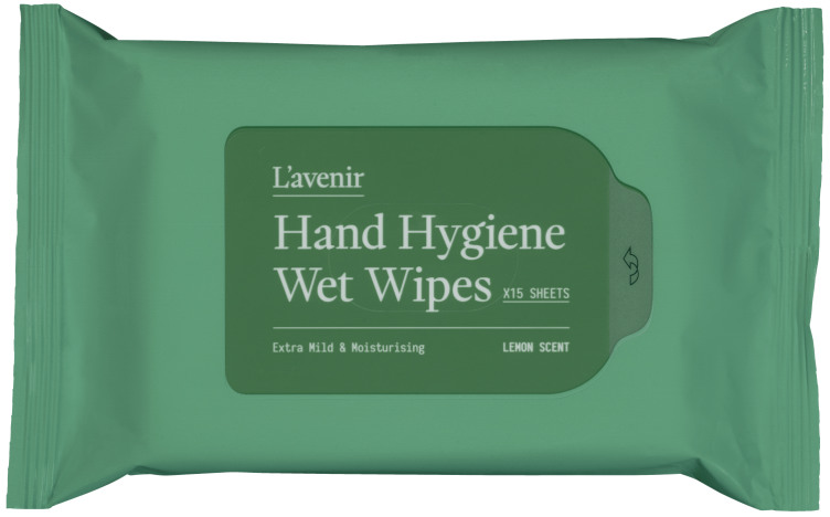 L'Avenir Wipes Sheets 15stk