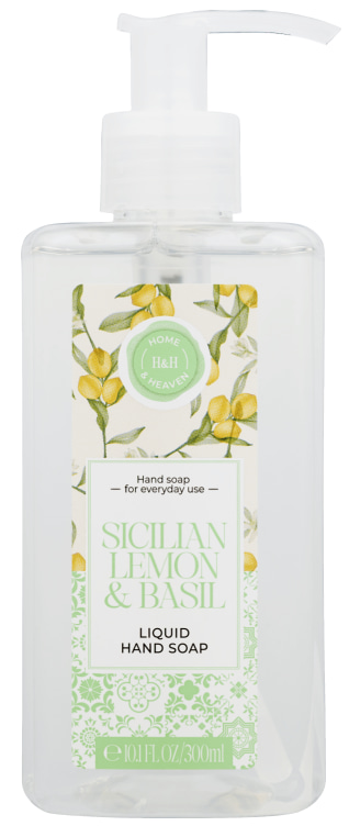 Sicilian Håndsåpe Lemon&Basil 300ml Home&Heaven