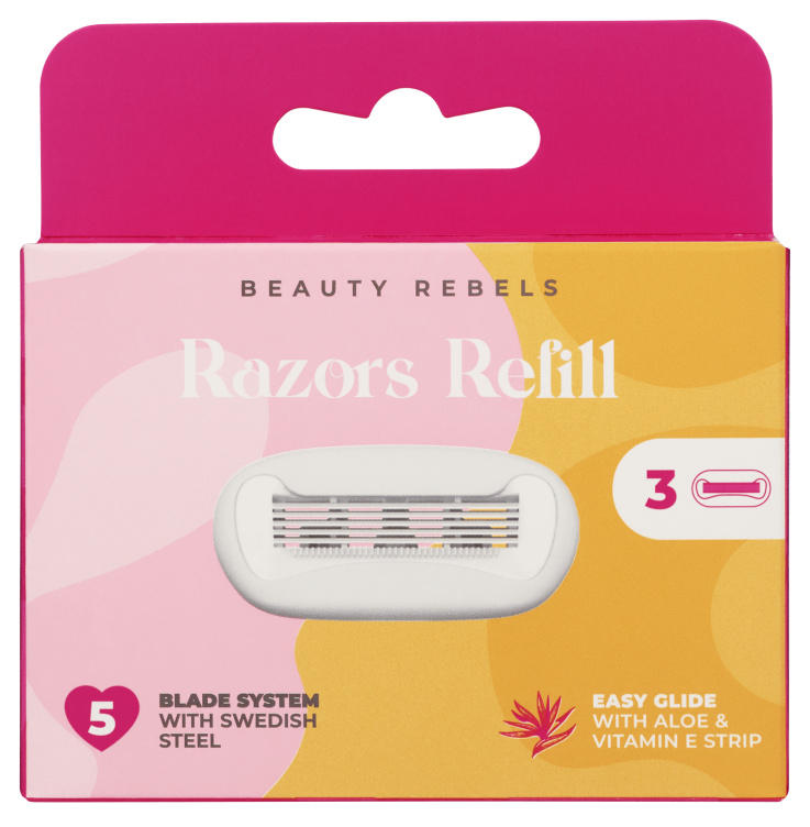 Barberblader Smooth Shaving 3stk Beauty Rebels