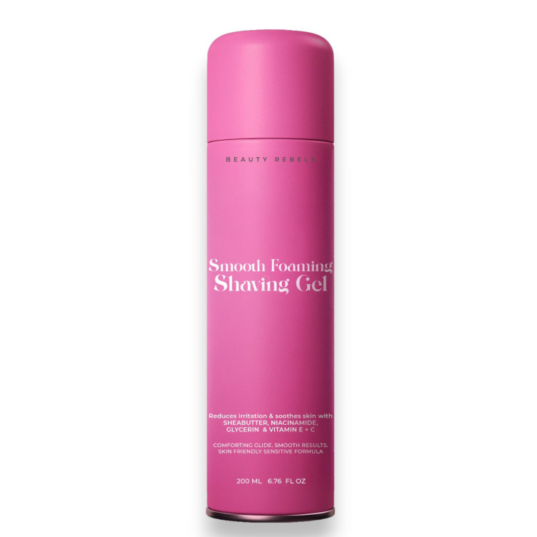 Shaving Gel Smooth Foaming 200ml Beauty Rebels