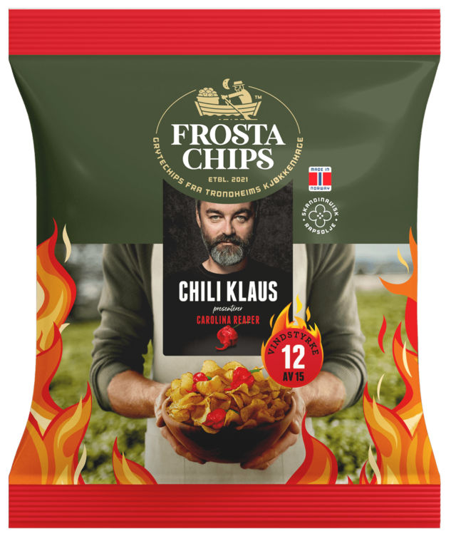 Frostachips Carolina Reaper 40g Chili Klaus