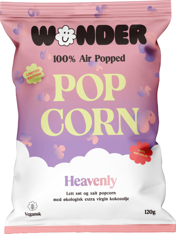 Wonder Popcorn 120g Heavenly