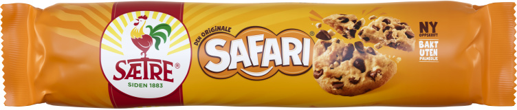 Safari Kjeks Original 165g Sætre