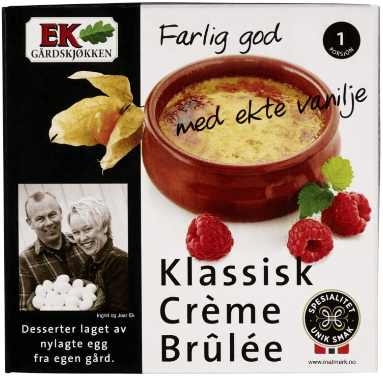 Creme Brulee 110g Ek