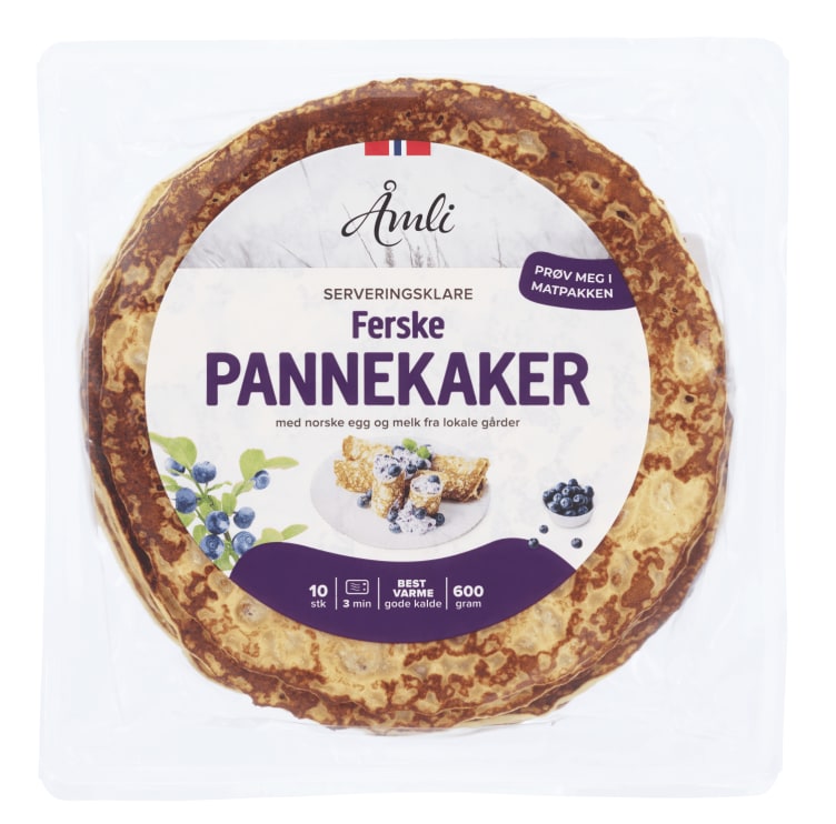 Pannekaker Stekte 600g Åmli