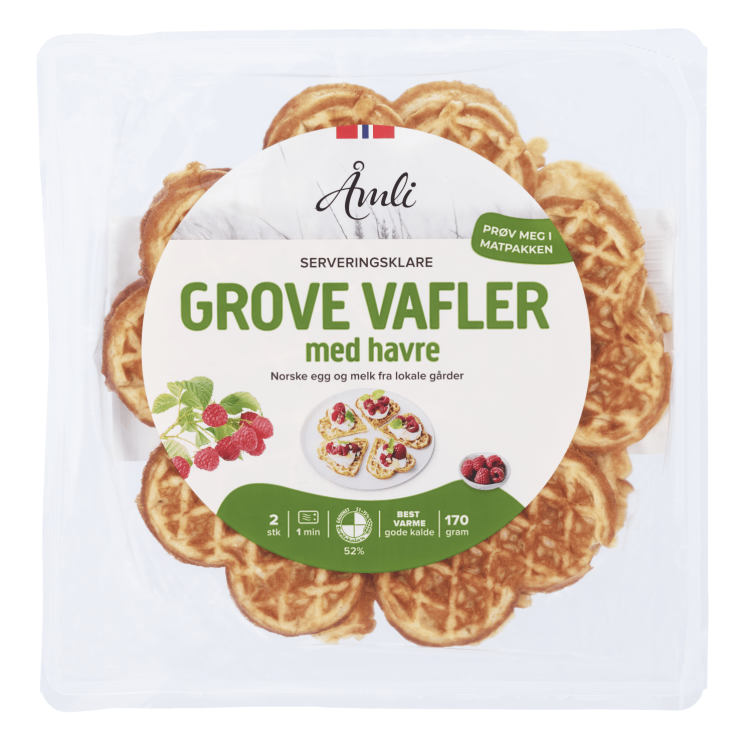 Vafler Grove 170g Åmli