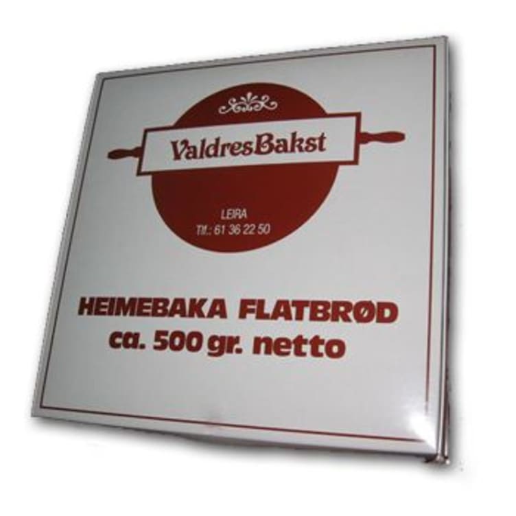 Flatbrød 500g Valdres Bakst