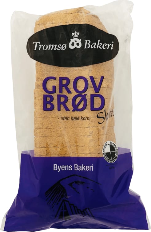 Grovbrød Skåret 700g Tromsø Bakeri