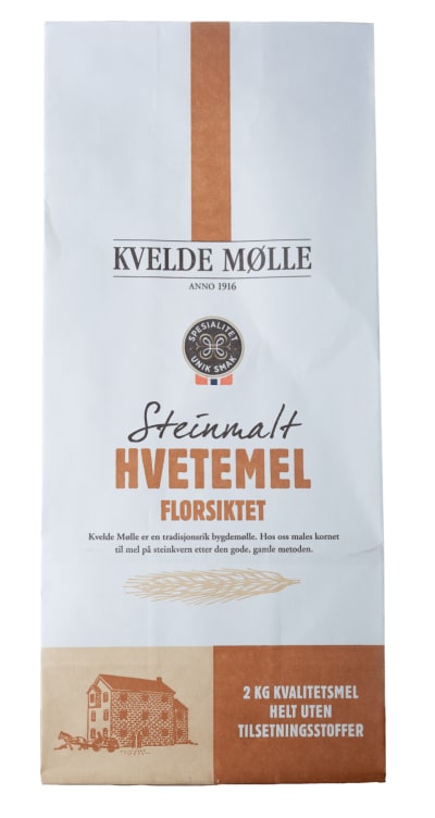 Bilde av Hvetemel Siktet 2kg Kvelde Mølle