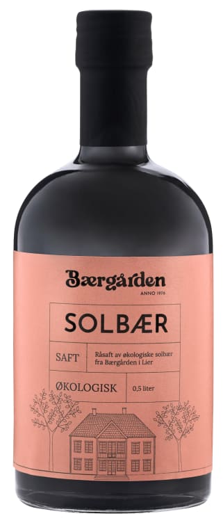 Bilde av Solbærsaft Økologisk 0,5l Bærgården