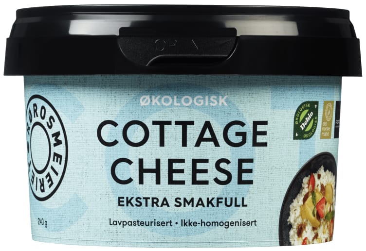 Cottage Cheese Økologisk 240g Røros