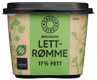 Lettrømme 17%