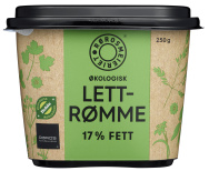 Lettrømme 17% Økologisk 250g Rørosmeieriet