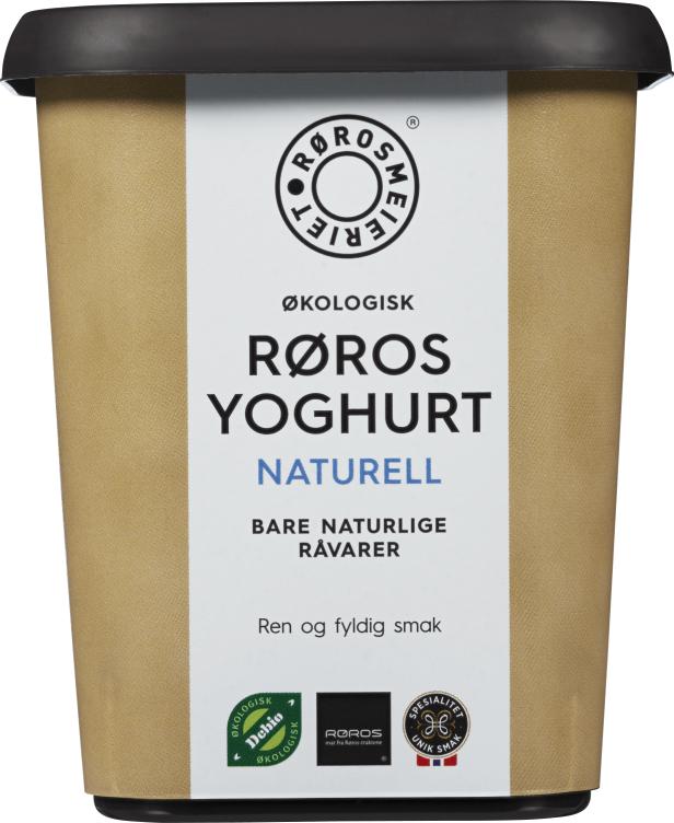 Røros Yoghurt Naturell Økol. 500g Rørosmeieriet