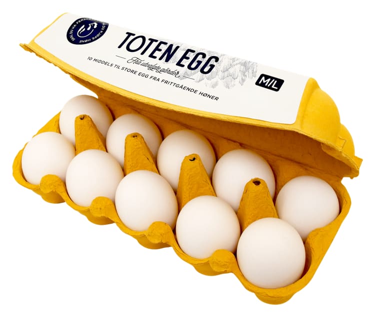Egg M 10stk Toten