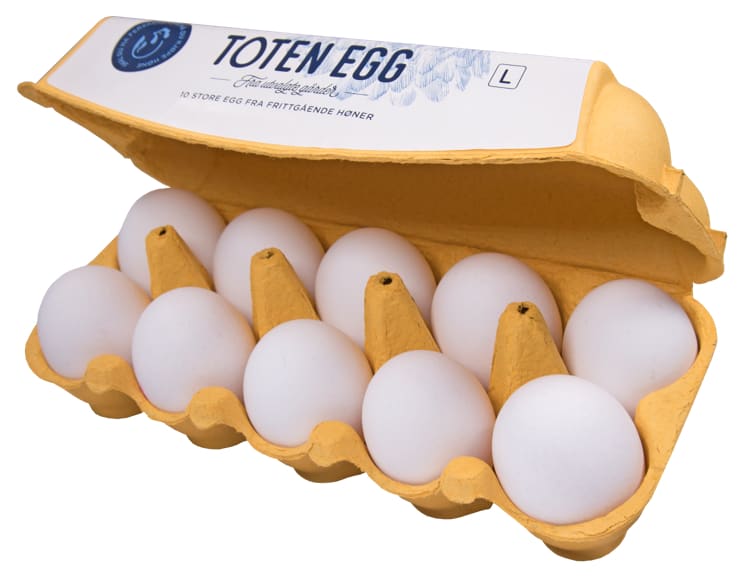 Egg L 10stk Toten