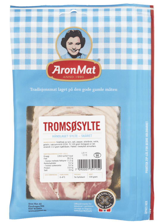 Tromsøsylte skivet 100g Aron Mat