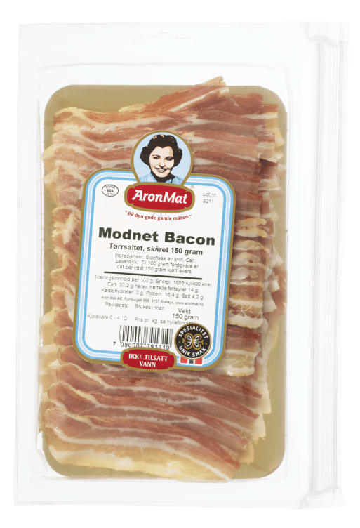 Bilde av Bacon Tørrsaltet Langtidsmørnet 150g Aron Mat