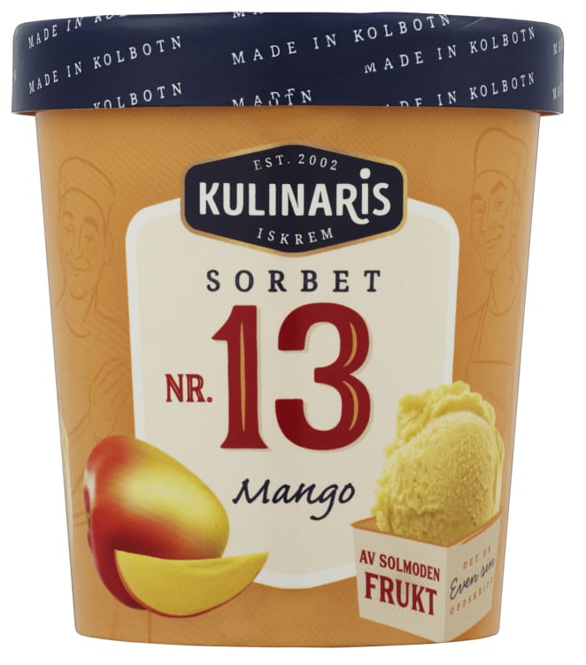 Bilde av Kulinaris Sorbet Mango 0,5l