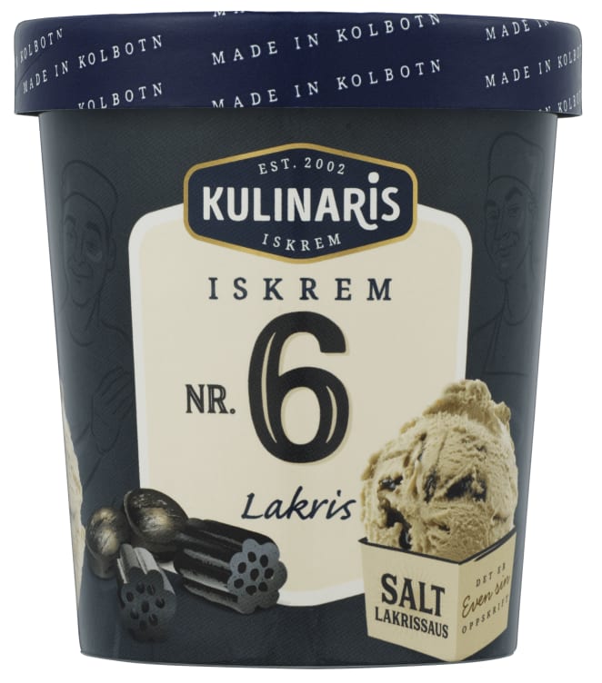 Bilde av Kulinaris Iskrem Lakris 0,5l