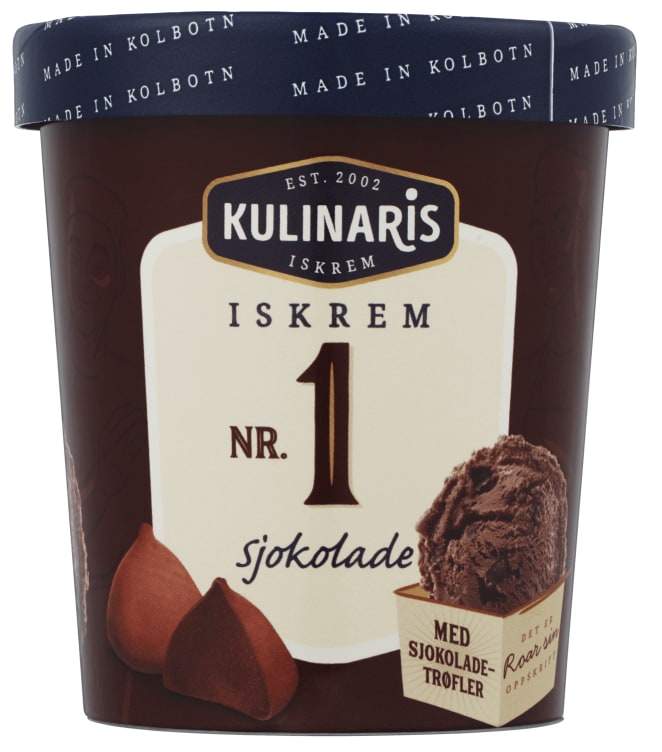 Kulinaris Iskrem Sjokolade 0,5l