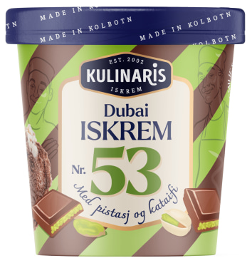 Kulinaris Iskrem Dubai 0,5l