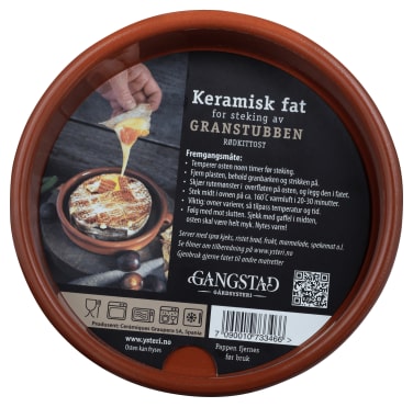 Keramisk Fat til Granstubben Ost Gangstad