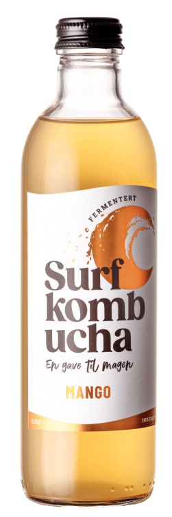 Bilde av Surf Kombucha Mango 0,33l flaske