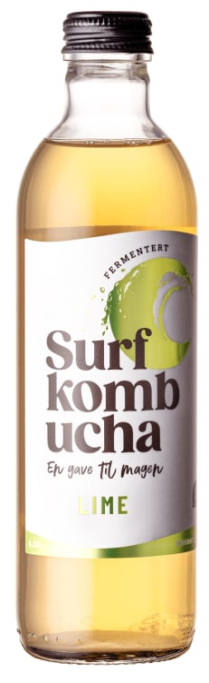 Surf Kombucha Lime 0,33l flaske