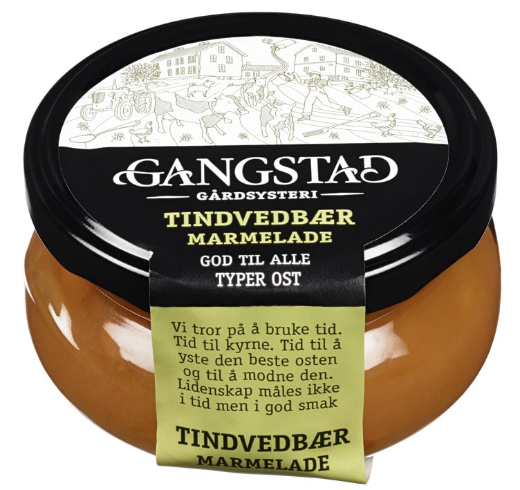 Bilde av Marmelade Tindvedbær 100g Gangstad