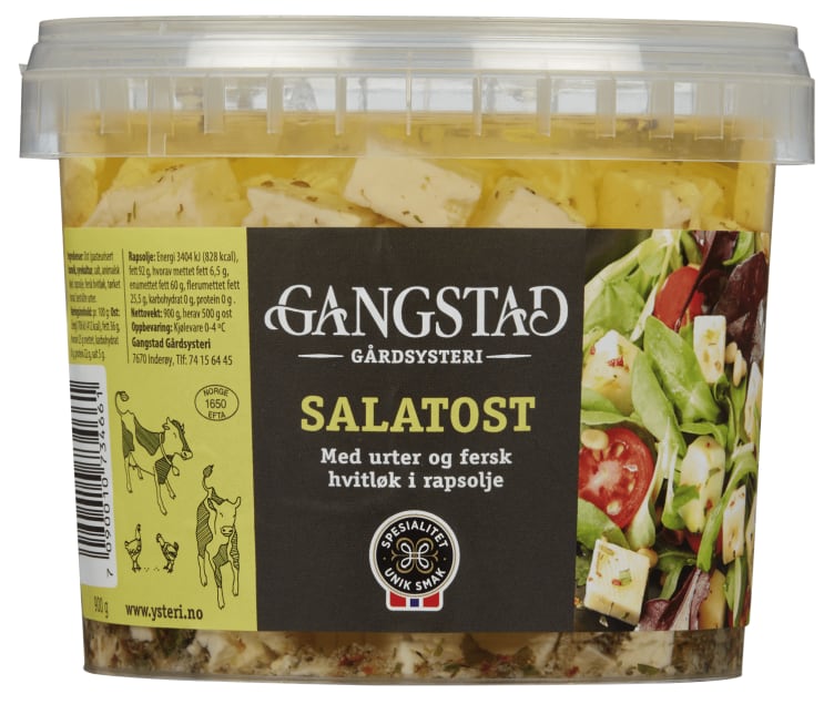 Salatost 900g Gangstad