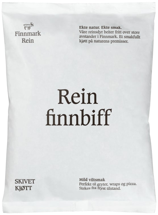 Rein Finnbiff 400g Finnmark Rein
