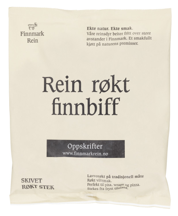 Rein Røkt Finnbiff 300g Finnmark Rein