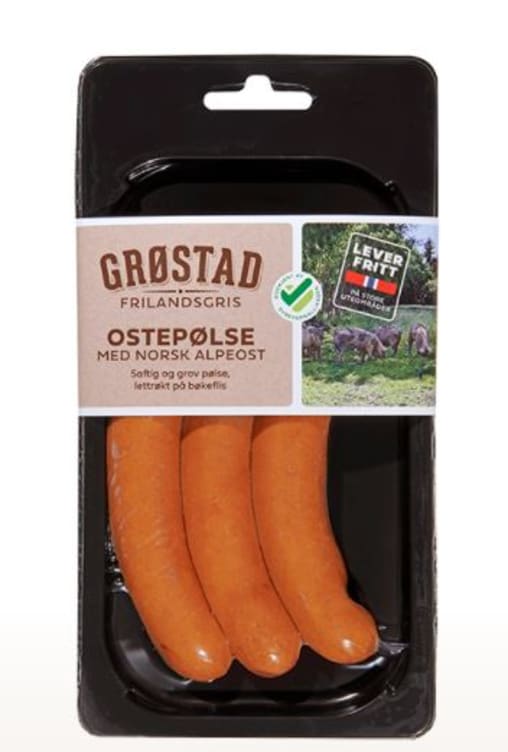 Ostepølse 250g Grøstad