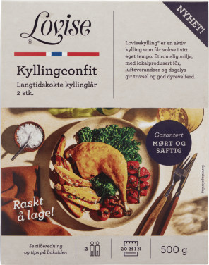 Kyllingconfit