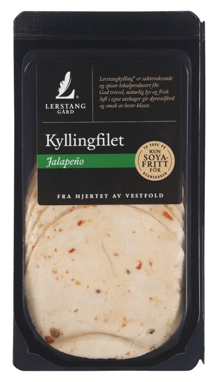 Product Image for Kyllingfilet Jalapeno skivet 100g Lerstang