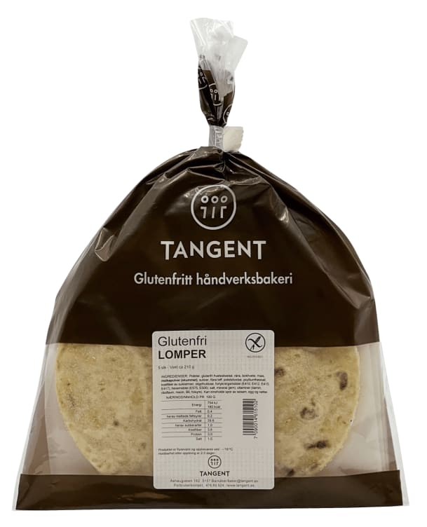 Lomper glutenfri 210g Tangent