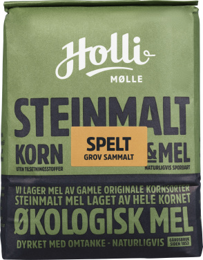 Speltmel Sammalt