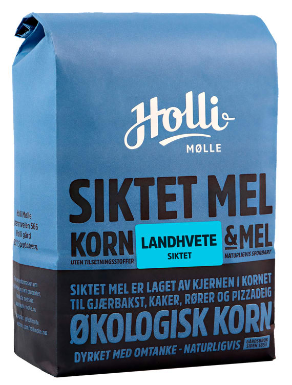 Landhvetemel Siktet Økologisk 1kg Holli Mølle