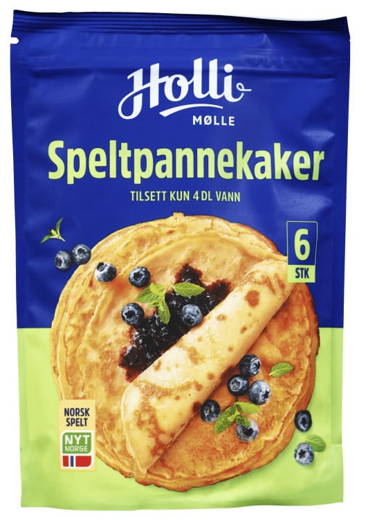 Speltpannekaker 200g Holli Mølle