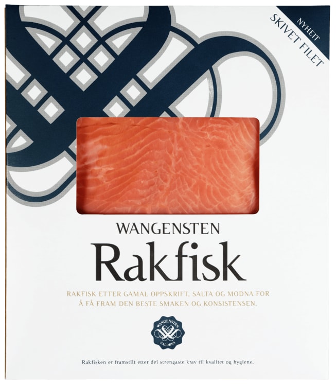 Bilde av Rakfisk skivet 140g Wangensten