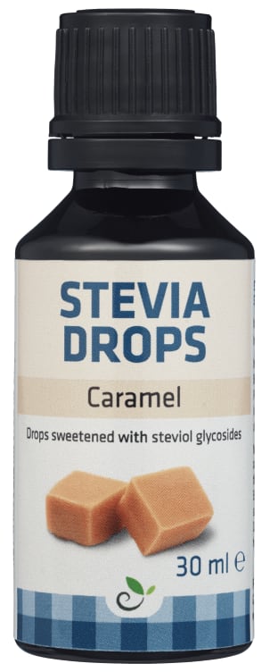 Stevia Drops Caramel 30ml Sukrin