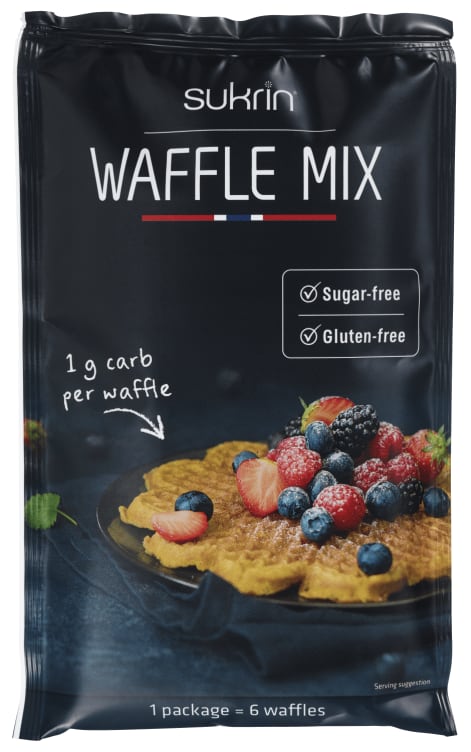 Waffle Mix Sukker-Og glutenfri 100g Sukrin