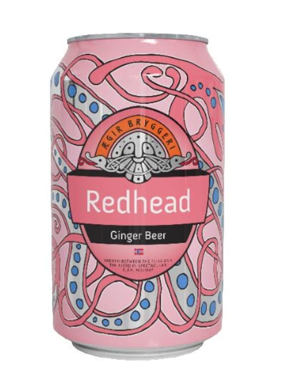 Bilde av Ægir Redhead Ginger Beer 0,33l boks