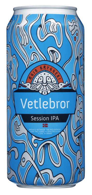 Bilde av Ægir Vetlebror Session Ipa 0,44l boks